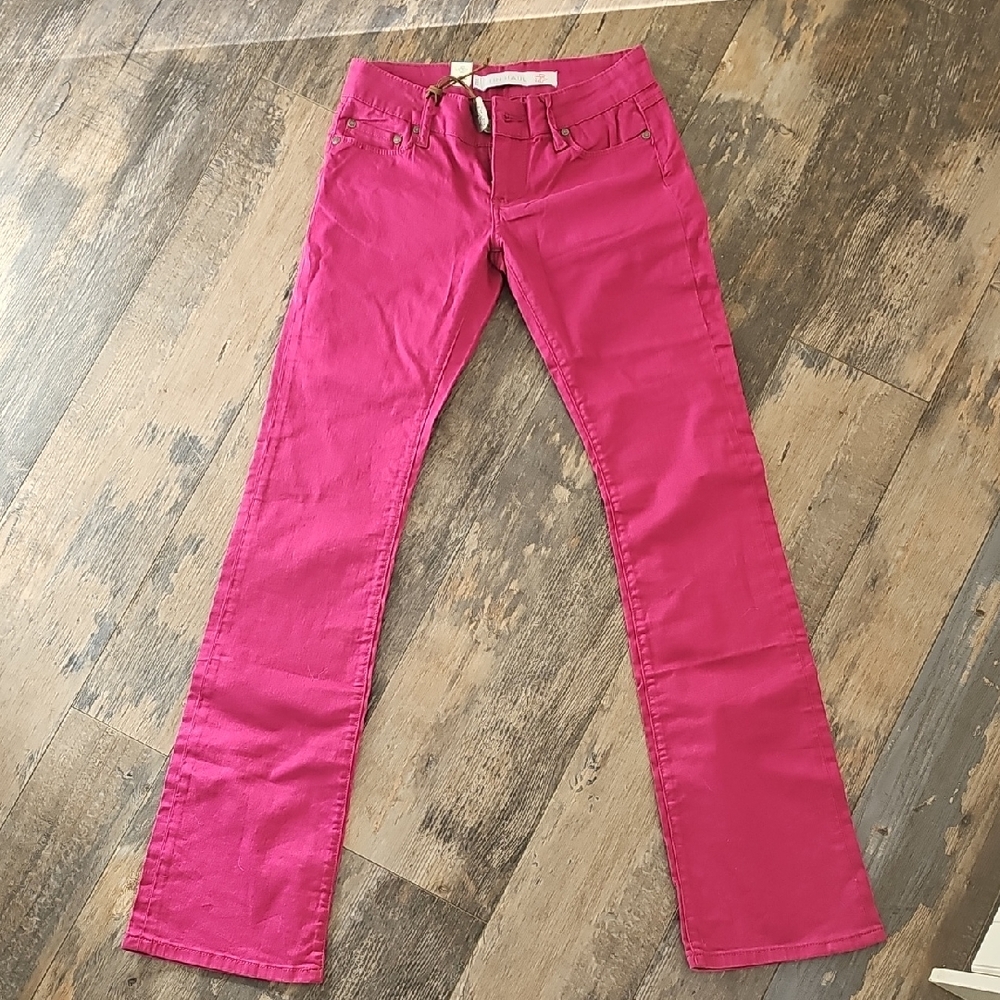 Tin Haul Vibrant Pink Jeans - Dolly Celebrity